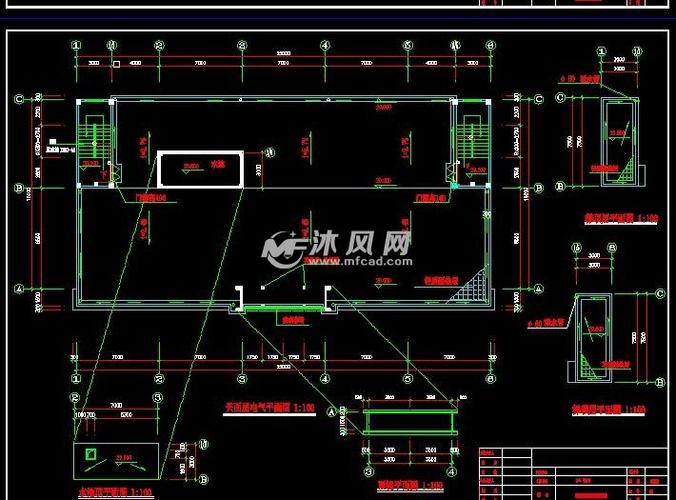 六层工厂一体化办公生活楼电气设计图